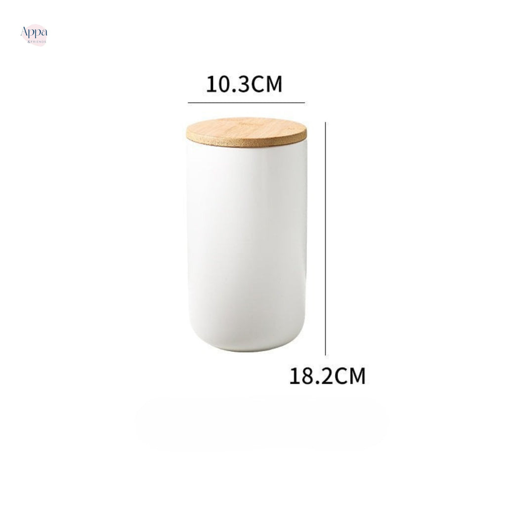 Cross-border cat and dog pet ceramic storage jar sealed jar dog food cat food snack ceramic storage jar grain storage bucket logo