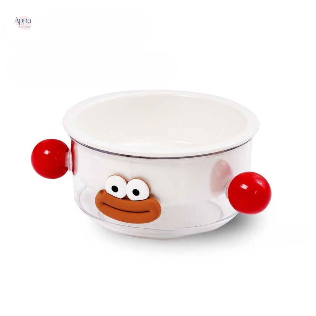 Ceramic Cat Bowl Cat Food Bowl Ceramic Pet Bowl Protection Cervical Spine Two-in-One Anti-Kumpling Double Bowl Water Bowl Pet Supplies
