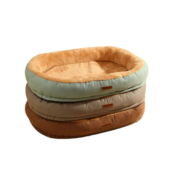 New Edition Deep Sleep 3D Warmth Oval Pet Bed