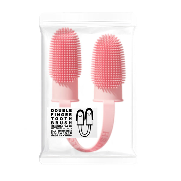 Best-Seller Dual Finger Pet Toothbrush