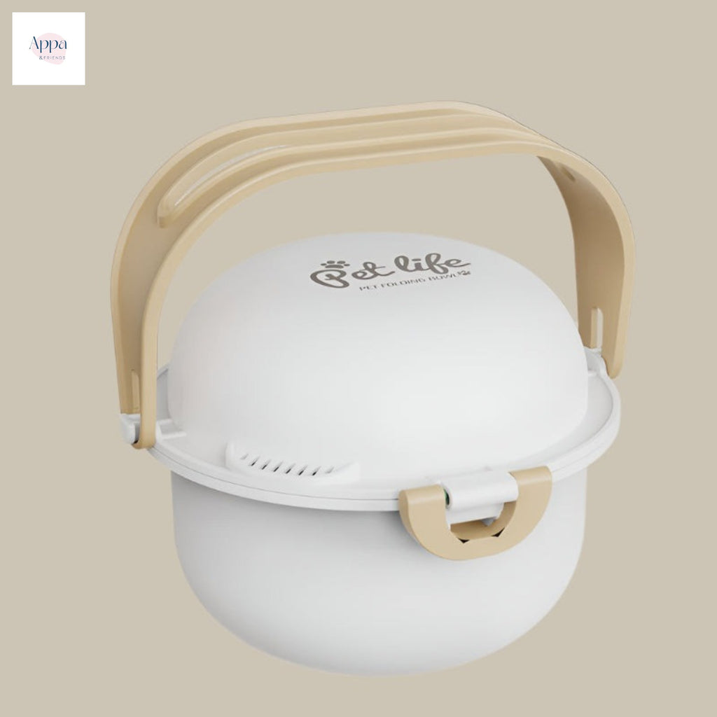 Factory custom pet bone bowl outdoor portable bowl meal logo to the picture processing brand OEM production pp