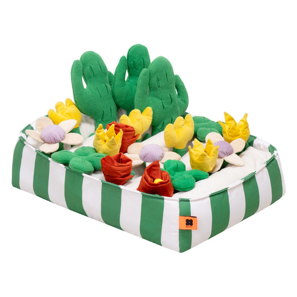 New In! Happy Garden Super Combo Treat-Dispensing Puzzle Toy