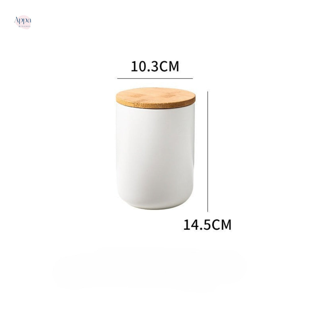 Cross-border cat and dog pet ceramic storage jar sealed jar dog food cat food snack ceramic storage jar grain storage bucket logo