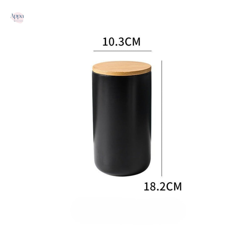 Cross-border cat and dog pet ceramic storage jar sealed jar dog food cat food snack ceramic storage jar grain storage bucket logo